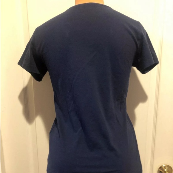 RALPH LAUREN SPORT Navy Blue Crew Neck Short Sleeve Tee T-Shirt S Small EUC $40 - Picture 8 of 11
